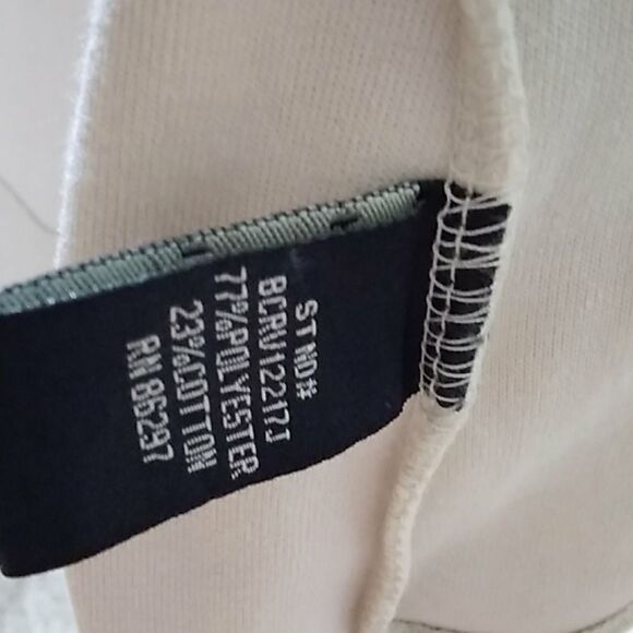 BCBGMAXAZRIA CREAM WOMEN SEQUINS SWEATER NEW  SIZE L - Picture 9 of 14